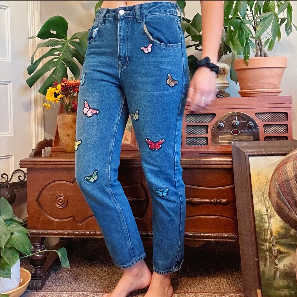 Rare butterfly jeans 🦋